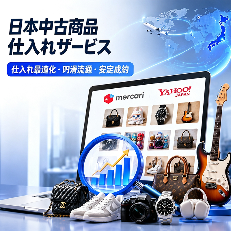 日本中古商品仕入れサービス